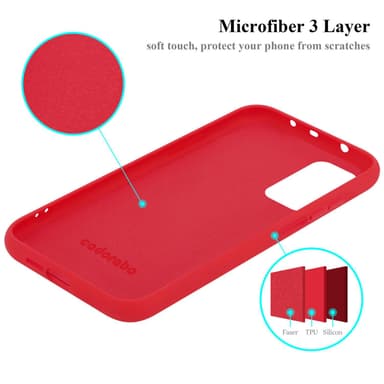 Xiaomi Mi 10T / Mi 10T PRO Skal Fodral Case (Röd)