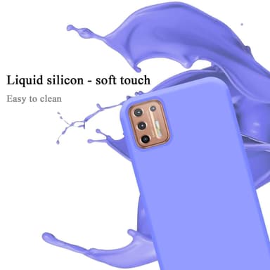 Motorola MOTO G9 PLUS Skal Fodral Case (Lila)
