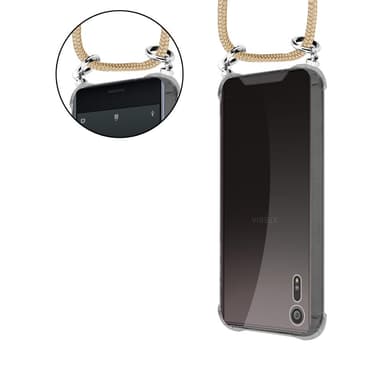 Skal Sony Xperia XZ / XZs Fodral Kedja (Brun)