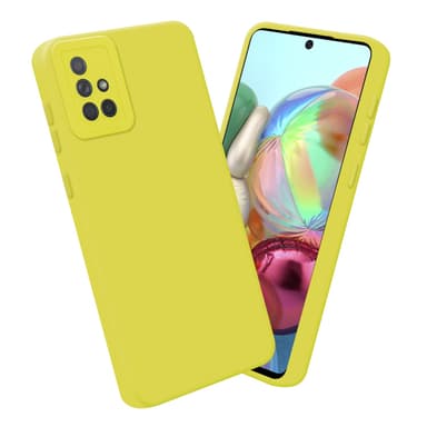 Samsung Galaxy A71 4G Skal Fodral Case (Gul)