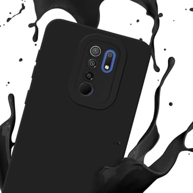Xiaomi RedMi 9 Skal Fodral Case (Svart)