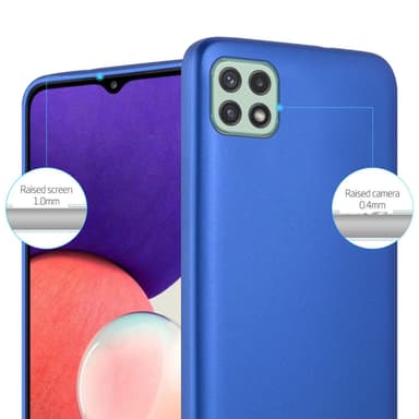 Skal Samsung Galaxy A22 5G Fodral Case (Blå)