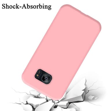 Samsung Galaxy S7 EDGE Skal Fodral Case (Rosa)