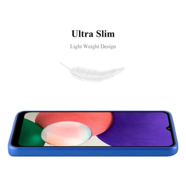 Skal Samsung Galaxy A22 5G Fodral Case (Blå)