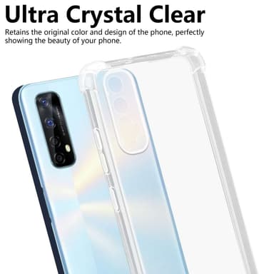 Realme 7 4G Skal Fodral Case (Genomskinlig)