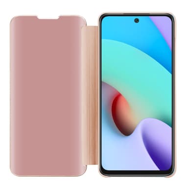Xiaomi RedMi 10 Plånboksfodral Skal (Rosa)