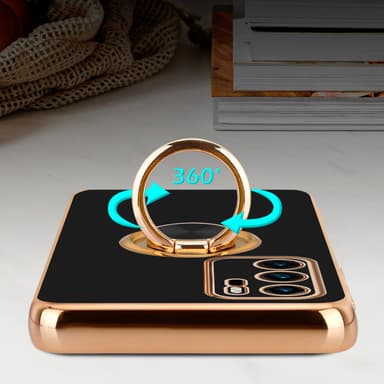 Huawei P40 Skal Fodral Case (Svart)