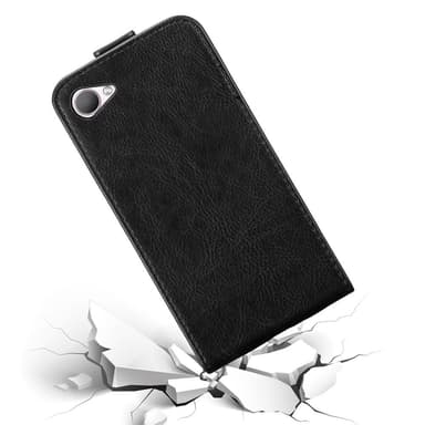 HTC Desire 12 Flipfodral Skal (Svart)