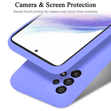 Samsung Galaxy A53 5G Skal Fodral Case (Lila)