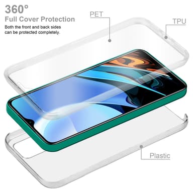 Skal Xiaomi RedMi 9T Fodral Case (Transparent)