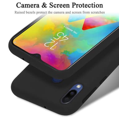 Samsung Galaxy M20 Skal Fodral Case (Svart)