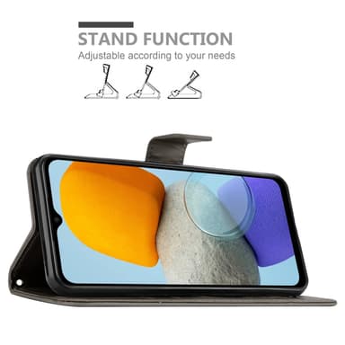 Samsung Galaxy M23 5G Plånboksfodral Skal (Grå)