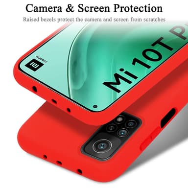 Xiaomi Mi 10T / Mi 10T PRO Skal Fodral Case (Röd)