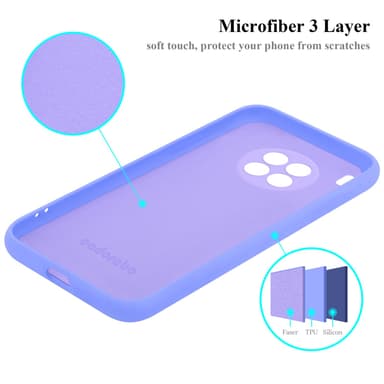 Honor 50 LITE Skal Fodral Case (Lila)
