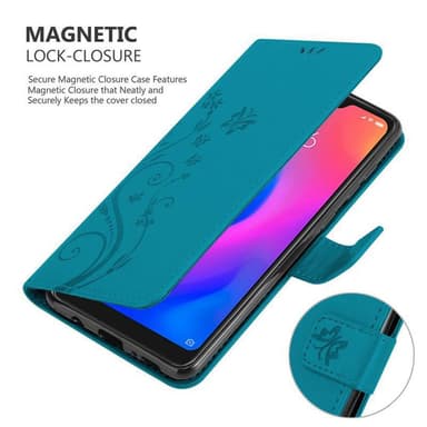 Xiaomi RedMi NOTE 6 PRO Plånboksfodral Skal (Blå)