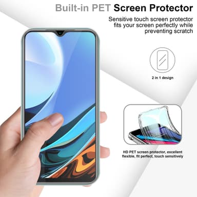 Skal Xiaomi RedMi 9T Fodral Case (Transparent)
