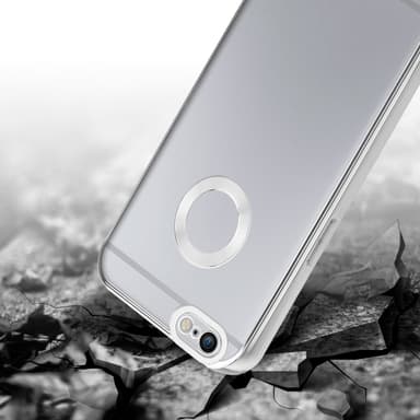 iPhone 6 / 6S Skal Fodral Case (Transparent)