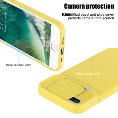 iPhone 7 PLUS / 7S PLUS / 8 PLUS Skal Fodral Case (Gul)
