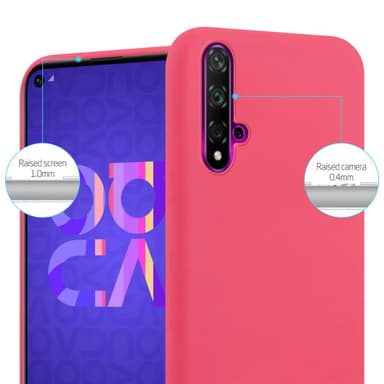 Skal Huawei NOVA 5 / 5 PRO Fodral Case (Röd)