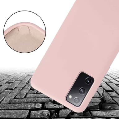 Samsung Galaxy S20 FE Skal Fodral Kedja (Rosa)