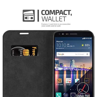 LG STYLUS 3 Skal Fodral Case (Röd)