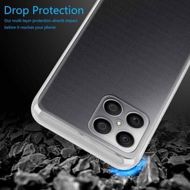 Honor X8 Skal Fodral Case (Transparent)