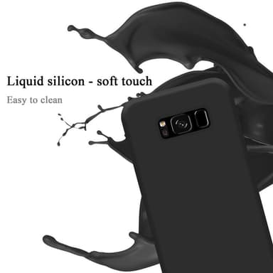 Samsung Galaxy S8 Skal Fodral Case (Svart)