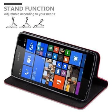 Nokia Lumia 535 Skal Fodral Case (Röd)