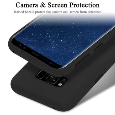 Samsung Galaxy S8 Skal Fodral Case (Svart)