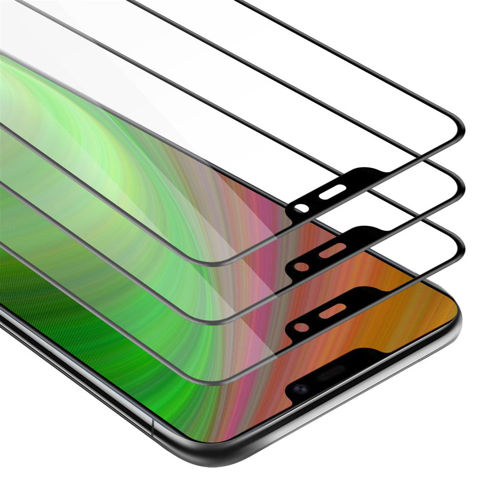 Vivo Y85 3x Skyddsglas Skyddsfilm Skärmskydd