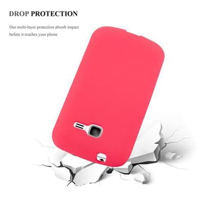 Skal Samsung Galaxy TREND LITE Fodral Case (Röd)