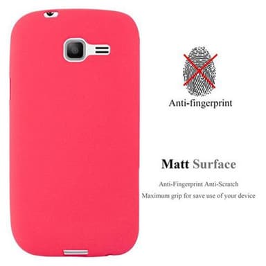 Skal Samsung Galaxy TREND LITE Fodral Case (Röd)
