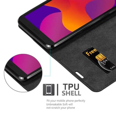 Honor 9S / Huawei Y5P Skal Fodral Case (Svart)
