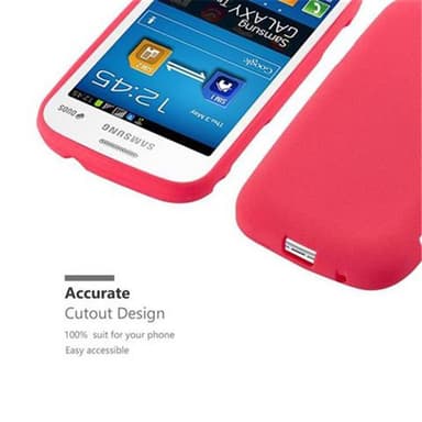Skal Samsung Galaxy TREND LITE Fodral Case (Röd)
