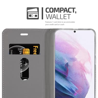 Samsung Galaxy S21 PLUS Plånboksfodral Skal (Blå)