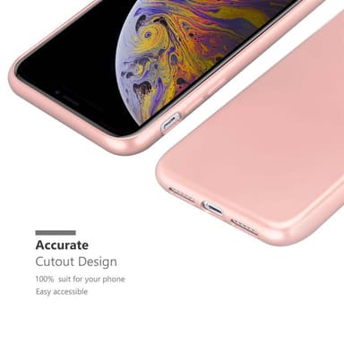 Skal iPhone XS MAX Fodral Case (Rosa)