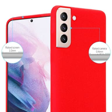 Skal Samsung Galaxy S22 Fodral Case (Röd)