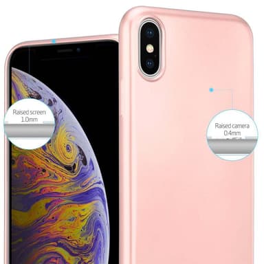 Skal iPhone XS MAX Fodral Case (Rosa)