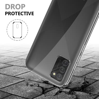 Skal Samsung Galaxy A02s Fodral Case (Transparent)