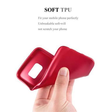 Skal Samsung Galaxy S7 Fodral Case (Röd)