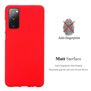 Skal Samsung Galaxy S20 FE Fodral Case (Röd)