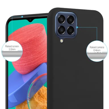 Skal Samsung Galaxy M33 5G Fodral Case (Svart)