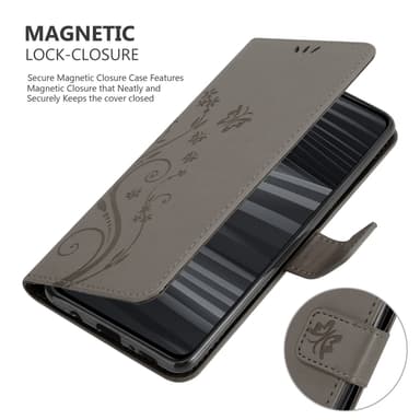 Realme GT 2 PRO Plånboksfodral Skal (Grå)