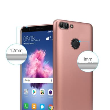 Skal Huawei P SMART 2018 / Enjoy 7S Fodral Case (Rosa)