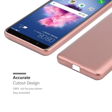 Skal Huawei P SMART 2018 / Enjoy 7S Fodral Case (Rosa)