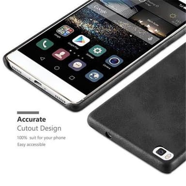 Huawei P8 Skal Fodral Case (Svart)