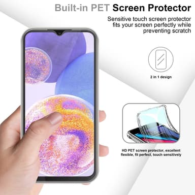 Skal Samsung Galaxy A23 4G Fodral Case (Transparent)