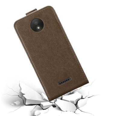 Motorola MOTO C Flipfodral Skal (Brun)