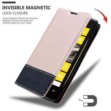 Nokia Lumia 520 / 521 Skal Fodral Case (Rosa)