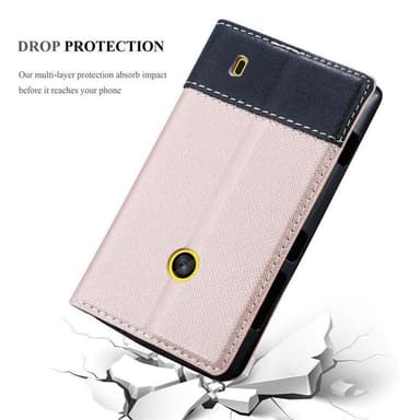 Nokia Lumia 520 / 521 Skal Fodral Case (Rosa)